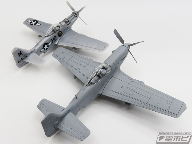 第二次世界大戦のアメリカ軍を代表する戦闘機「P-51D マスタング」と