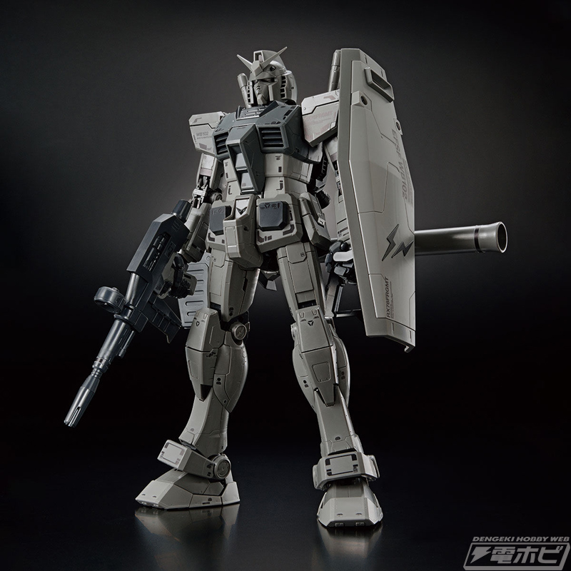 オリジナルデザインのシールドが新規で付属！ガンプラ「MG 1/100