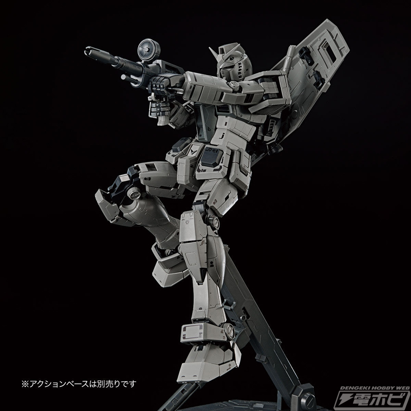 オリジナルデザインのシールドが新規で付属！ガンプラ「MG 1/100
