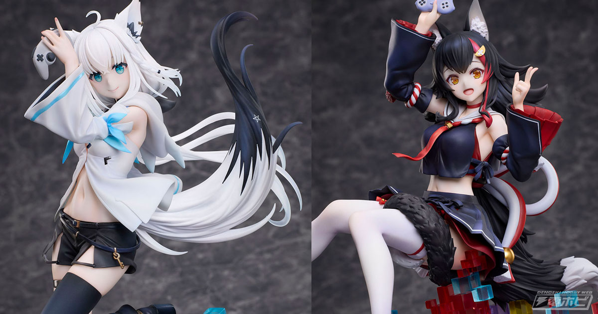 ホロライブ』白上フブキ＆大神ミオが「We are GAMERS!!!!」の