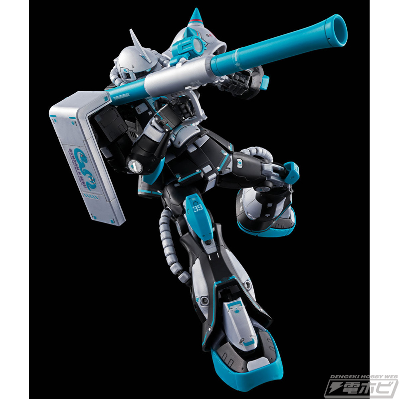 ガンダム」45周年×「初音ミク」コラボのガンプラ「RG MS-06S ザクII