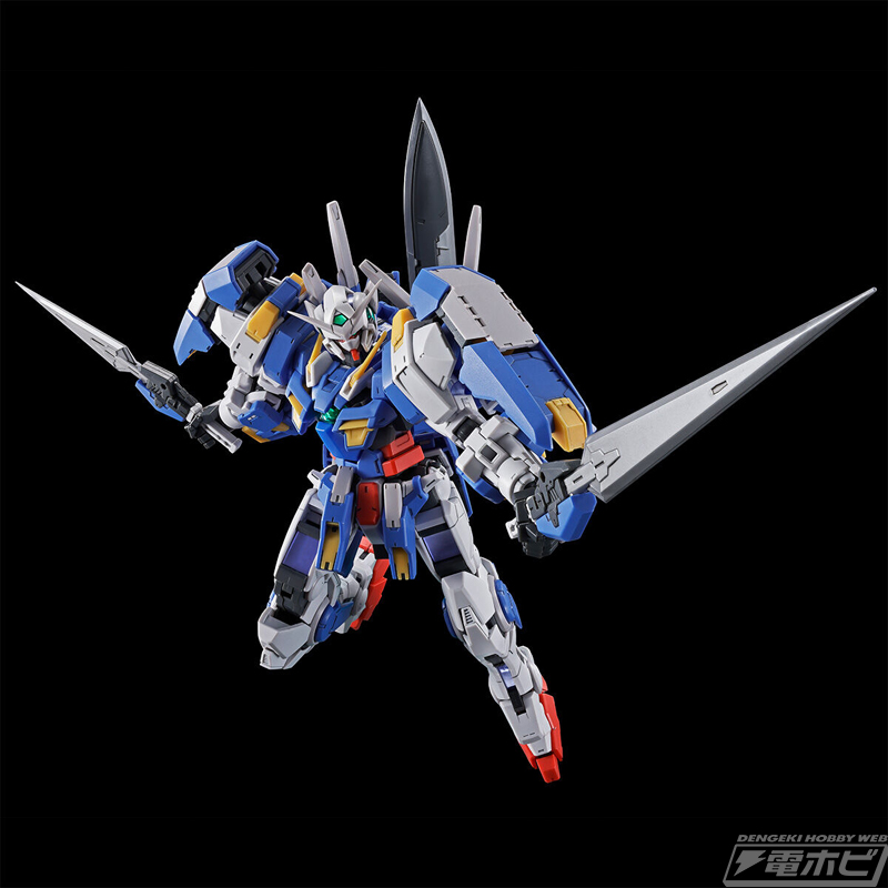 ガンダムアヴァランチエクシアダッシュがRGガンプラ化！新規造形の