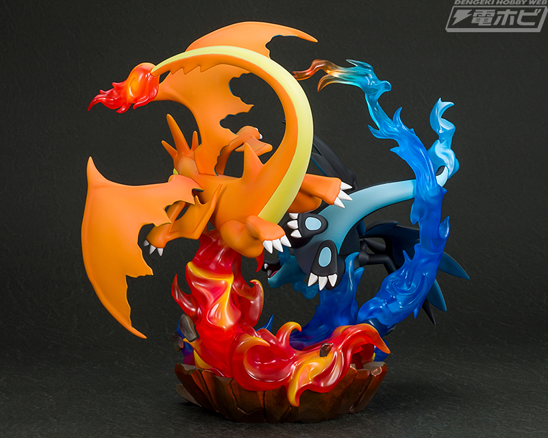 大迫力の空中戦を再現！『ポケットモンスター』メガリザードンX、メガ