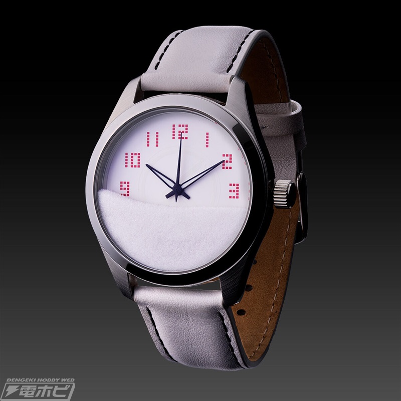 仮面ライダー電王』文字盤が白い砂で覆われた世にも珍しい腕時計が