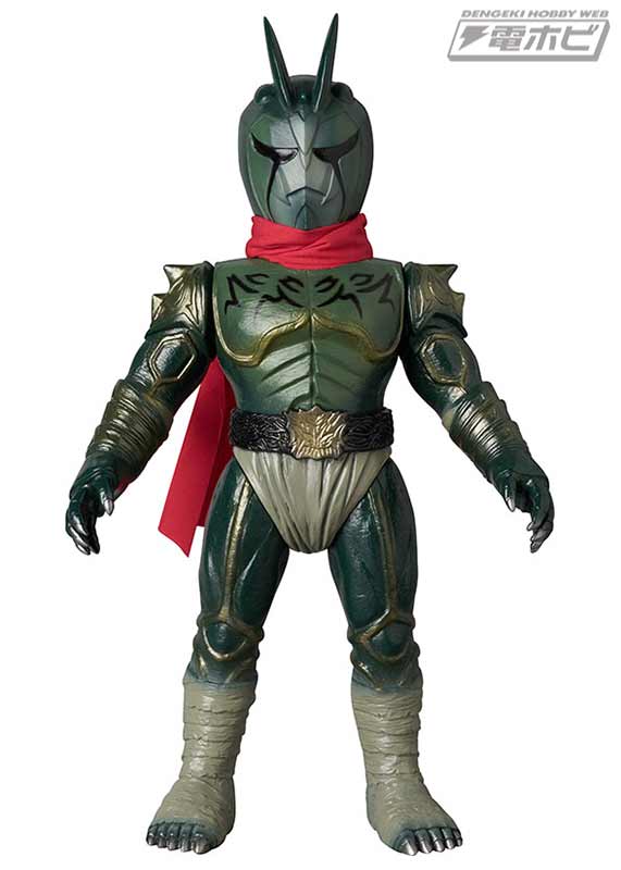 東映レトロソフビコレクションに「仮面ライダークウガ ライジング
