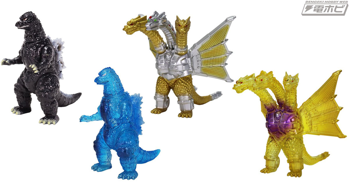 ゴジラvsキングギドラ』ゴジラ（1991）とメカキングギドラが完全新規