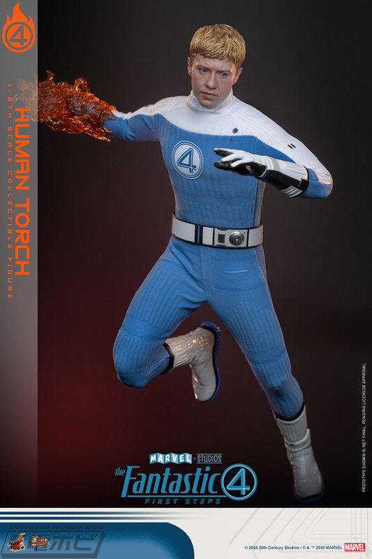 ファンタスティック4：ファースト・ステップ』ヒューマン・トーチの1/6