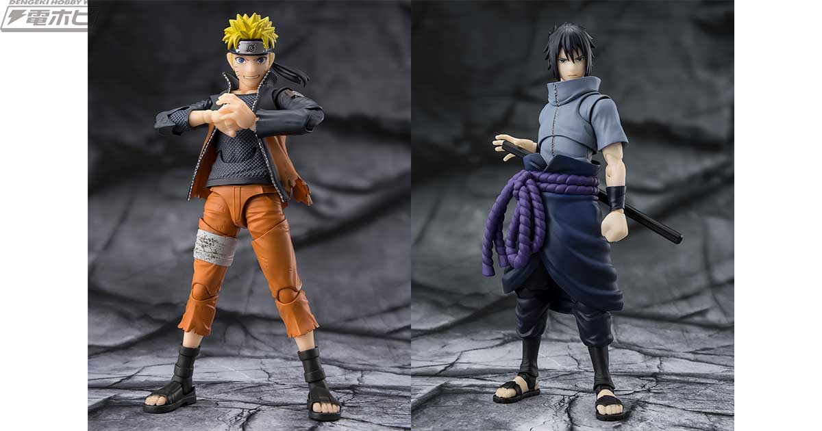 NARUTO-ナルト-』第四次忍界大戦時のナルトとサスケがS.H.Figuartsで新