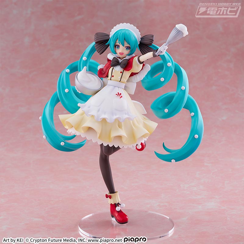 今年もサンタ衣装の「初音ミク」フィギュアがセガプライズに降臨！KEI