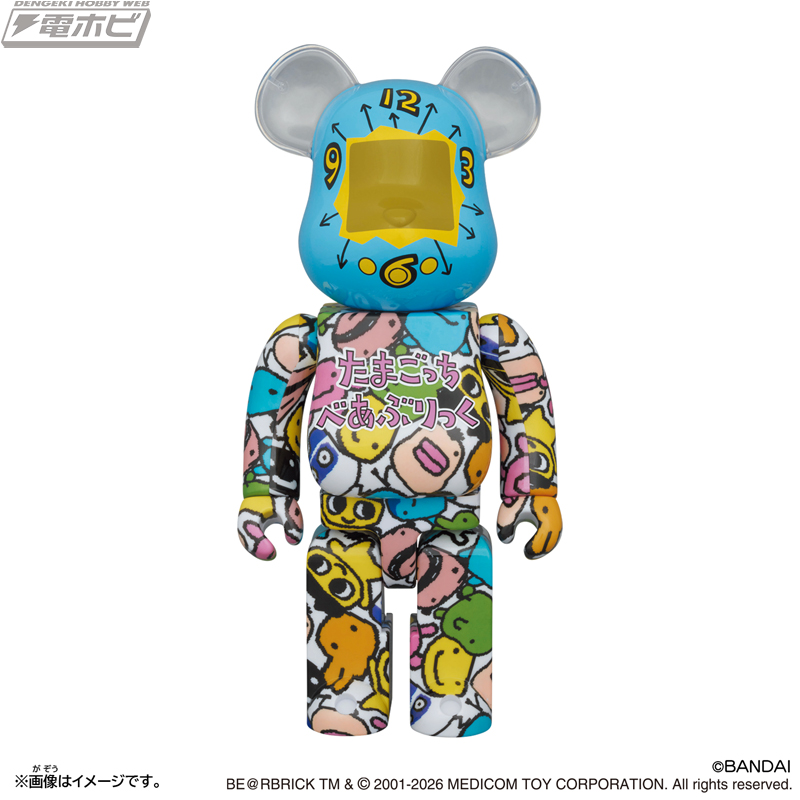 30周年記念『大たまごっち展』開催記念！BE@RBRICKデザインの