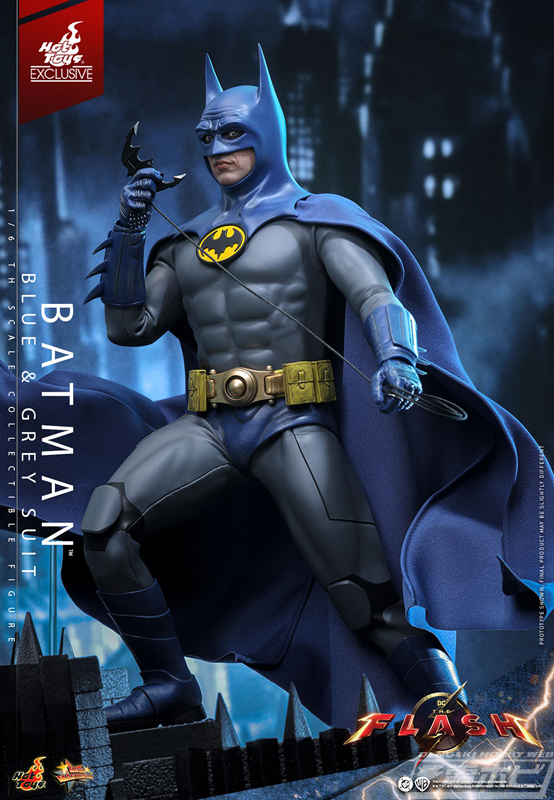 映画『ザ・フラッシュ』から幻のブルー＆グレースーツを装着した