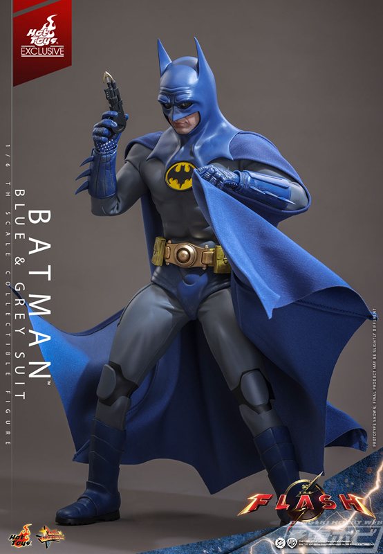 映画『ザ・フラッシュ』から幻のブルー＆グレースーツを装着した