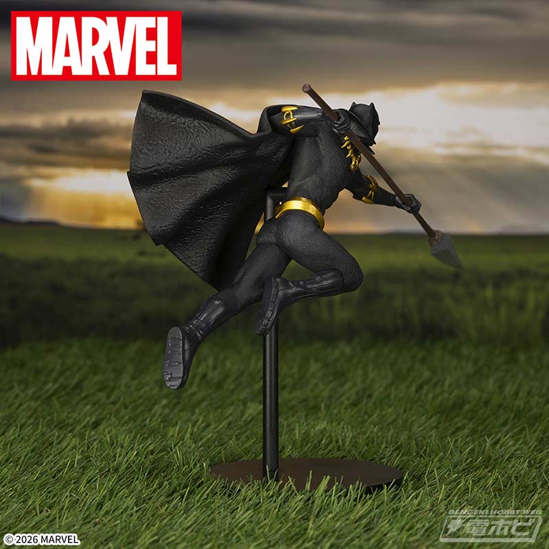 漆黒の野生が躍動する！高潔な王族ヒーロー「ブラックパンサー」の