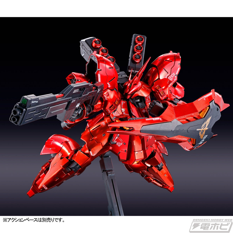 真紅に煌めく「RG サザビー」！『機動戦士ガンダム 逆襲のシャア