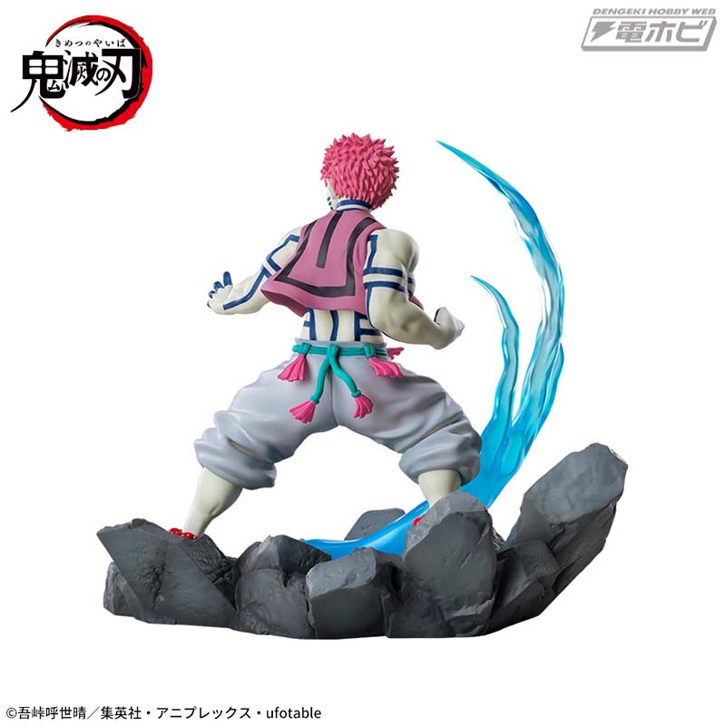 アニメ「鬼滅の刃」より炎柱「煉獄杏寿郎」と上弦の参「猗窩座」の