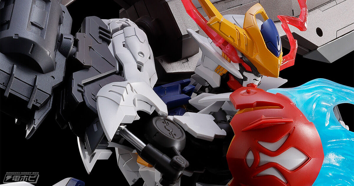 ガンダム・フレームの一部にアップデートパーツを採用しさらなる可動域