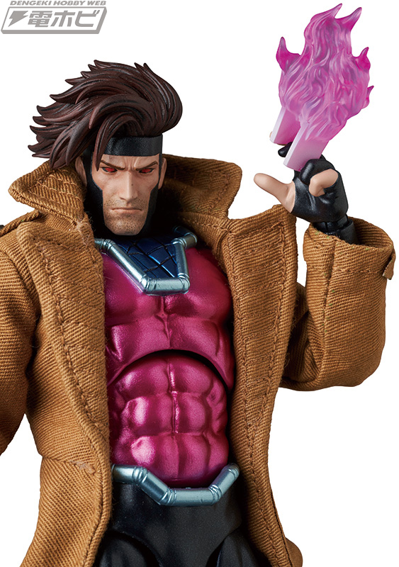 X-MEN』の伊達男・ガンビットが原作コミック版の姿でアクション