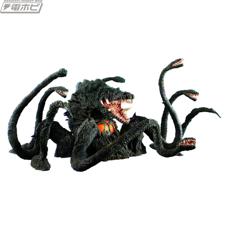 ゴジラ」ビオランテ（植獣形態）が全長約29センチのビッグサイズで
