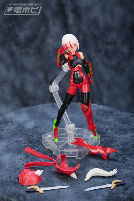 人気美少女プラモデル「メガミデバイス バレットナイツ ランチャー