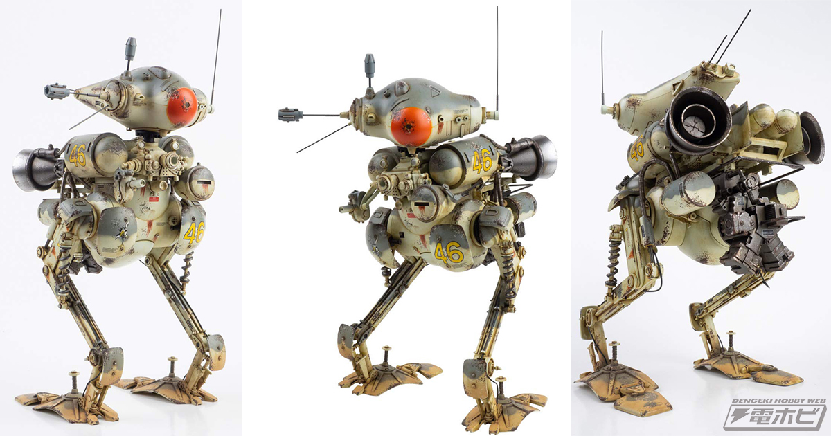 各部にウェザリング表現を施した限定版が登場！『マシーネンクリーガー