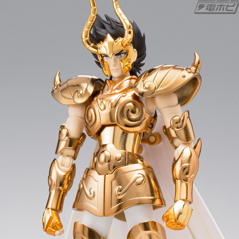 聖闘士星矢』カプリコーンのシュラが原作イメージカラーで「聖闘士聖衣