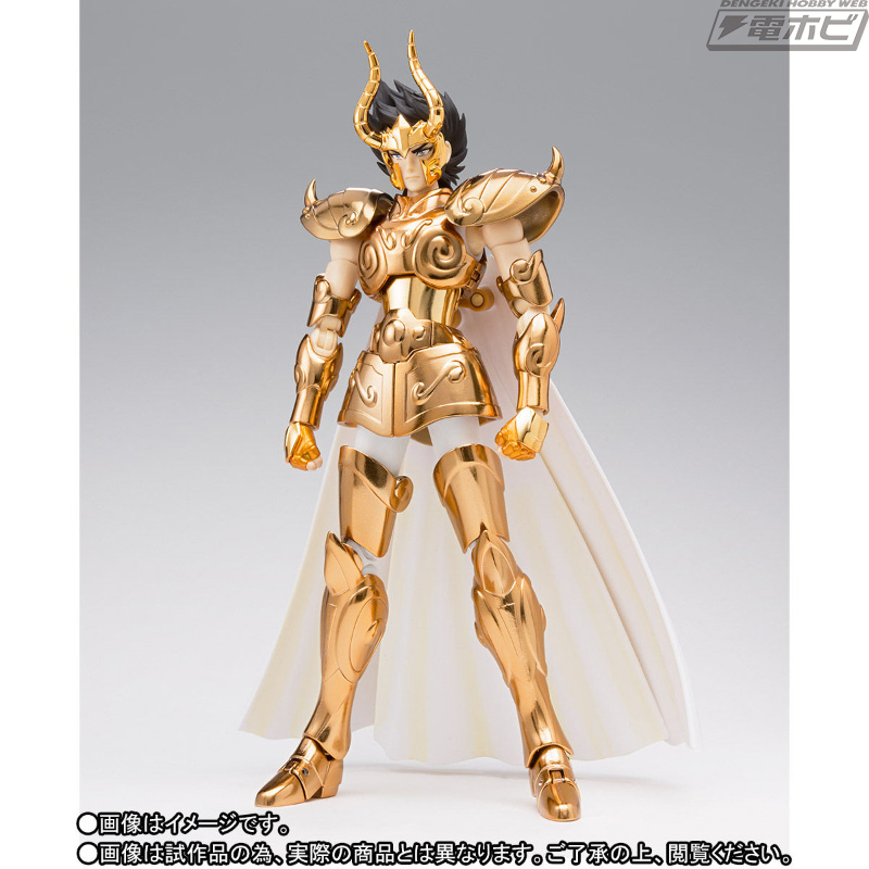 聖闘士星矢』カプリコーンのシュラが原作イメージカラーで「聖闘士聖衣