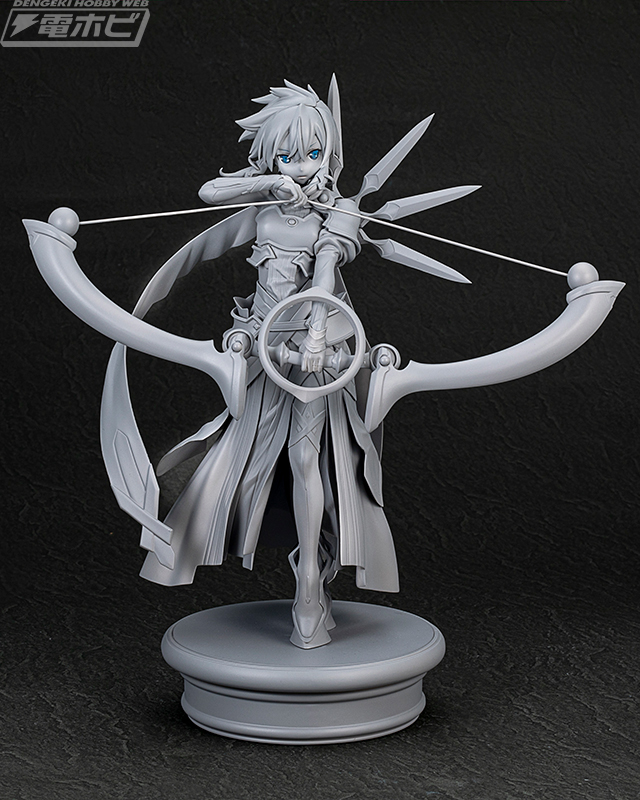 巨大な弓を構えた凛々しい姿がカッコいい！『ソードアート・オンライン