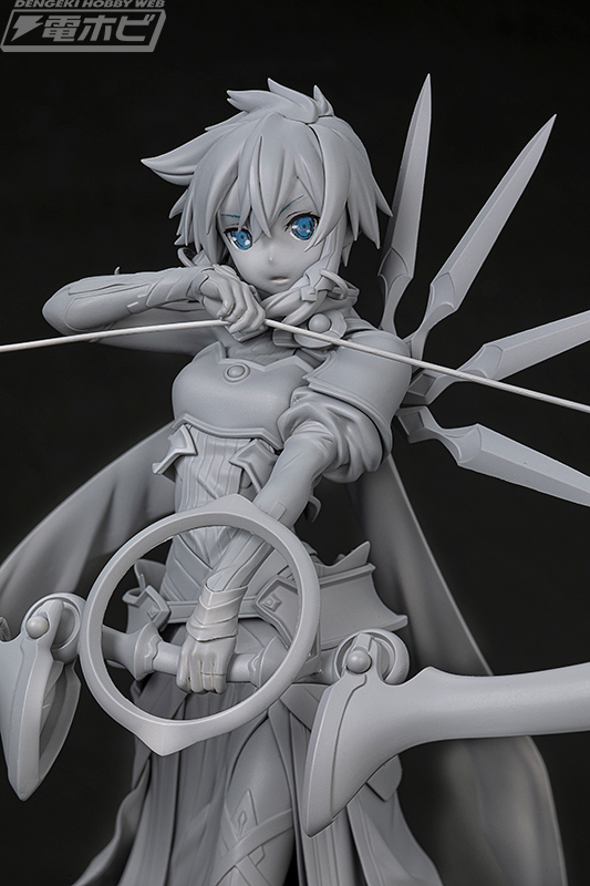 巨大な弓を構えた凛々しい姿がカッコいい！『ソードアート・オンライン