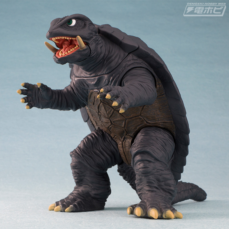 造形ポテンシャルが高い！ソフビ「ムービーモンスターシリーズ ガメラ