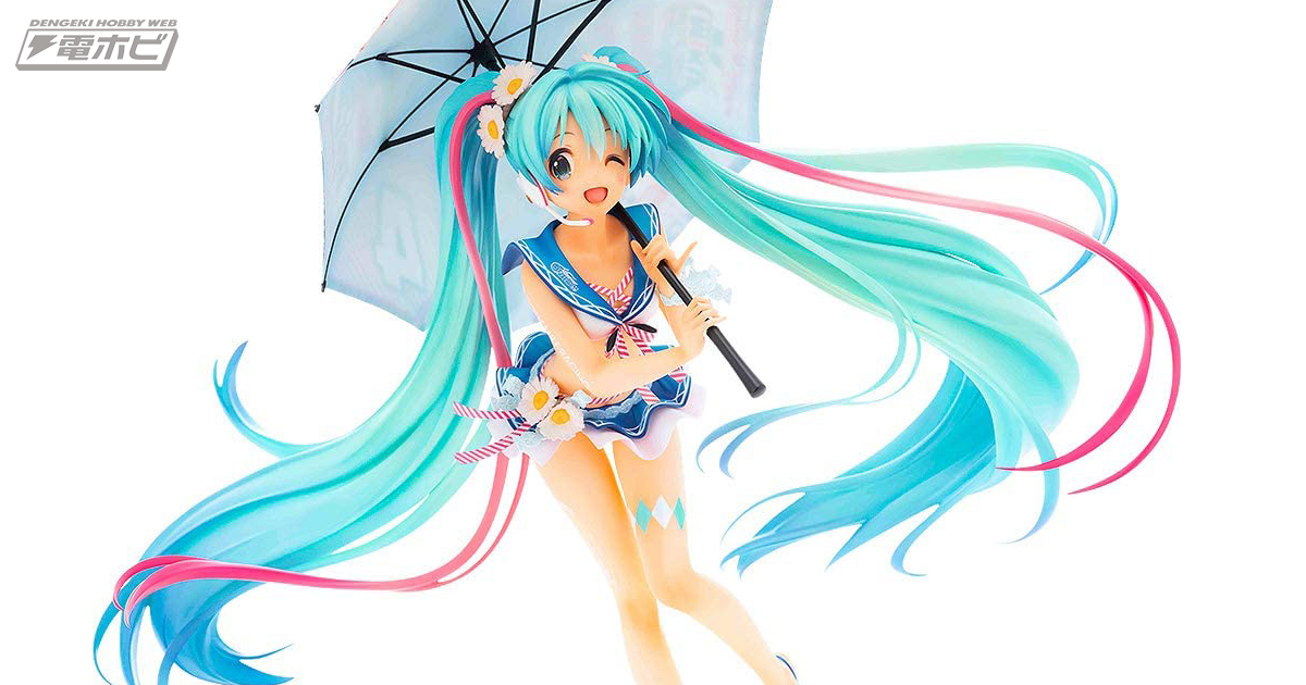 開放的なコスチュームがかわいい♪「初音ミク GTプロジェクト