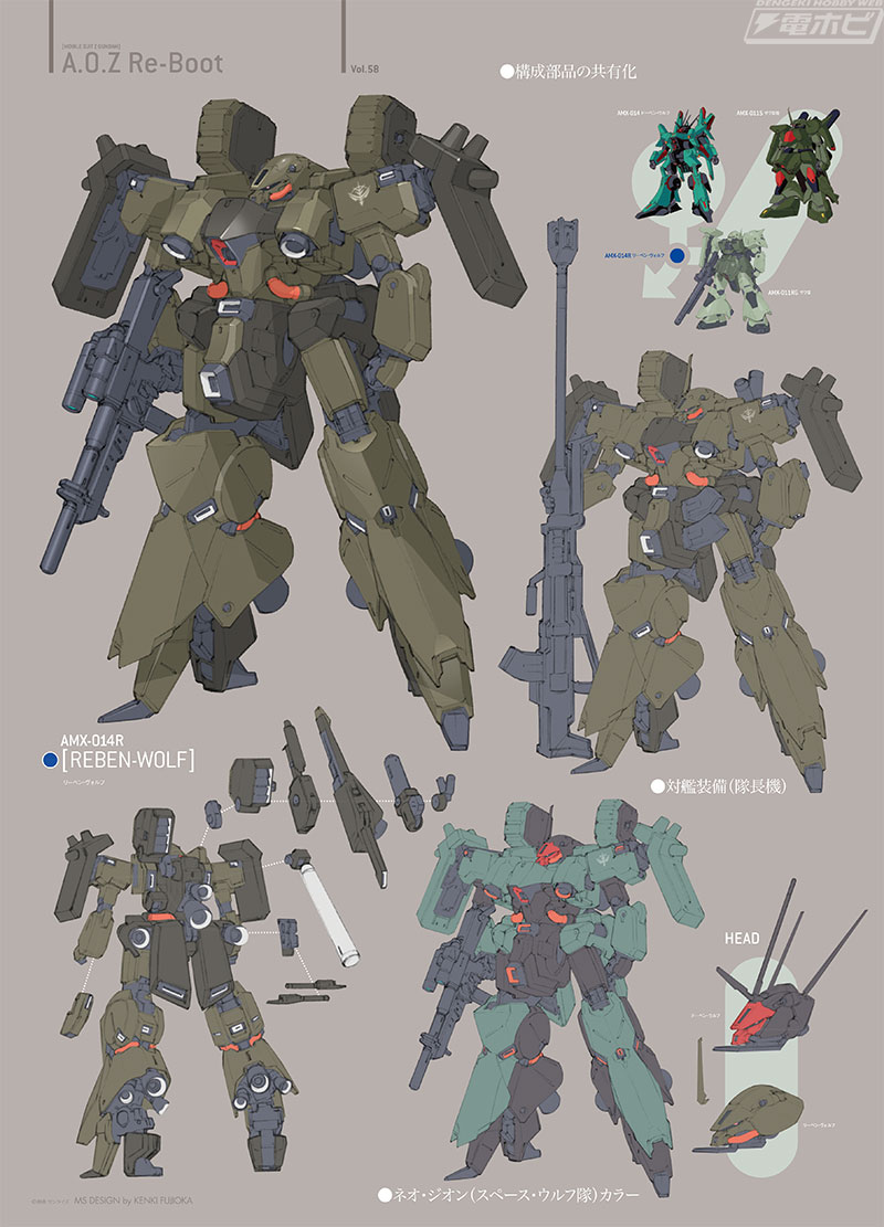 A.O.Z RE-BOOT GUNDAM INLE ガンダム・インレ ‐くろうさぎのみた夢