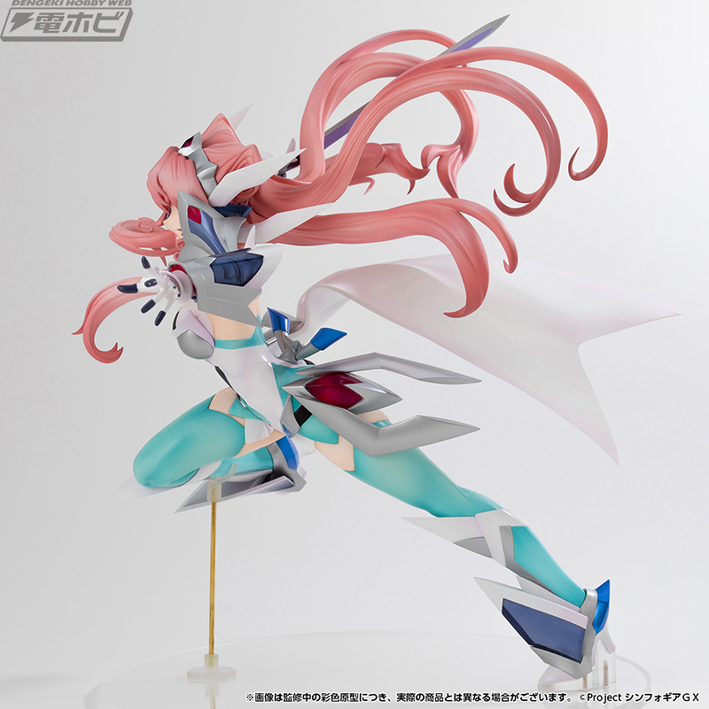 戦姫絶唱シンフォギア』躍動感溢れるマリアフィギュアの彩色見本が初