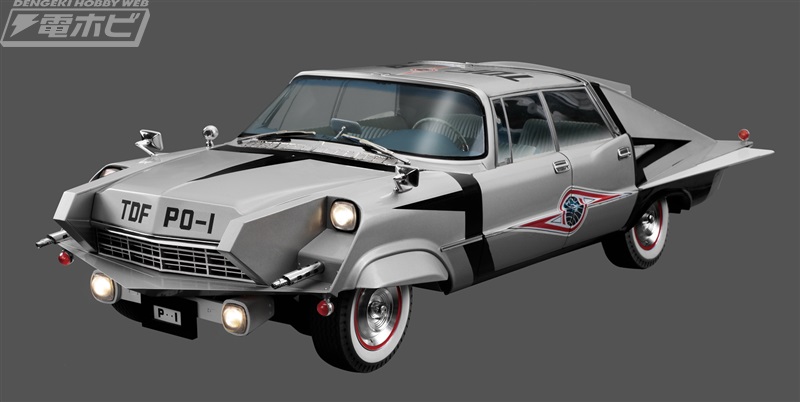 ウルトラセブン』特捜車「TDF PO-1ポインター」の1/8スケールダイ