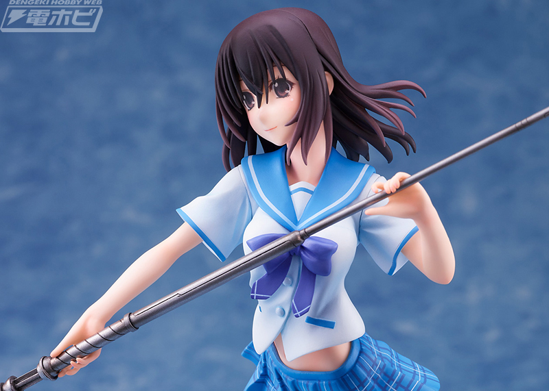 ストライク・ザ・ブラッド』姫柊雪菜が雪霞狼を構え、ウェーブから