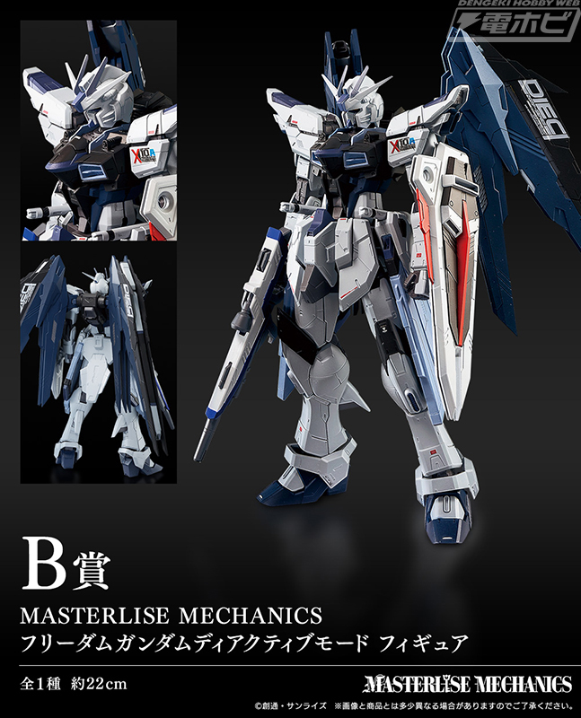 フリーダムガンダムやG-3ガンダムなどのハイクオリティフィギュアが