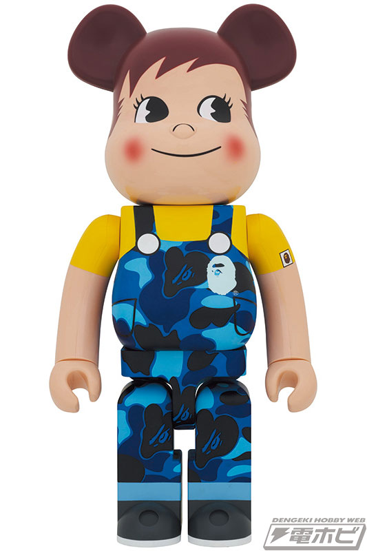 不二家のBE@RBRICKがBAPE(R)とのコラボ！ペコちゃん＆ポコちゃんペアが