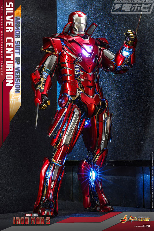 アイアンマン3』マーク33「シルバー・センチュリオン」を身にまとう