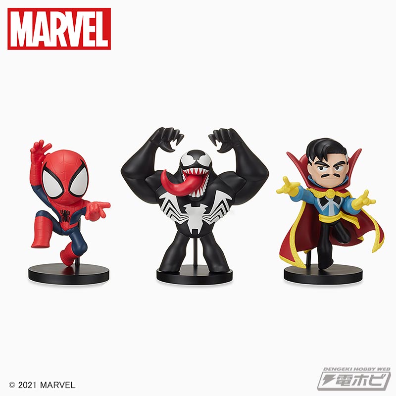 人気イラストレーター「グリヒル」が描く「スパイダーマン」「ヴェノム