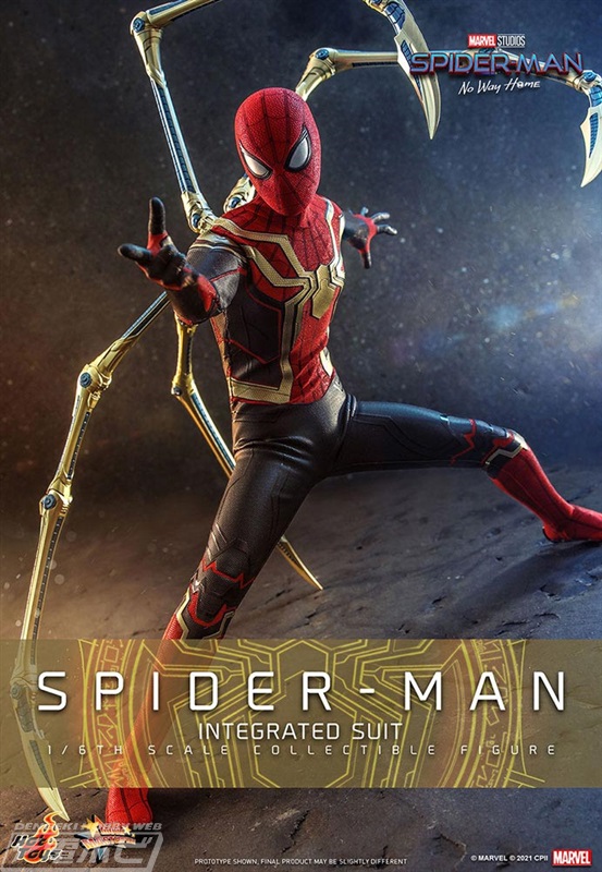 スパイダーマン：ノー・ウェイ・ホーム』究極スーツのスパイダーマンが