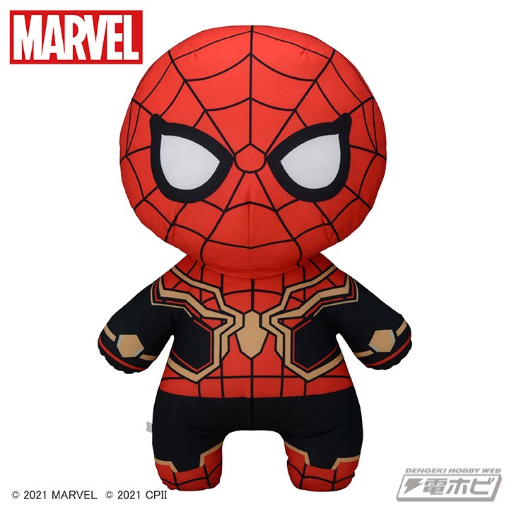 スパイダーマン：ノー・ウェイ・ホーム』の最新スーツ姿のぬいぐるみが