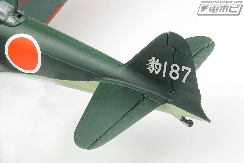 ギミック満載の航空機キット「全遊動」シリーズ第2弾！「零戦二一型