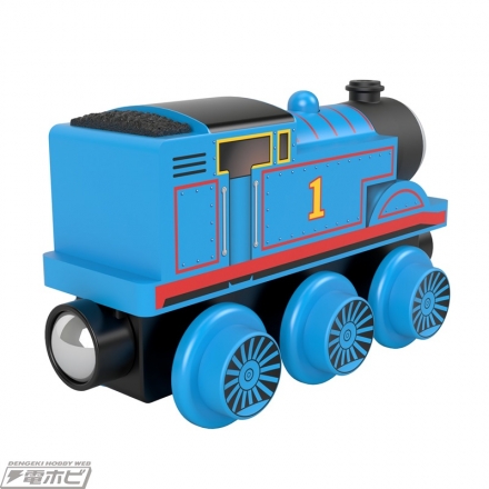 木の温かみあるやさしい手触りの『きかんしゃトーマス』木製レール