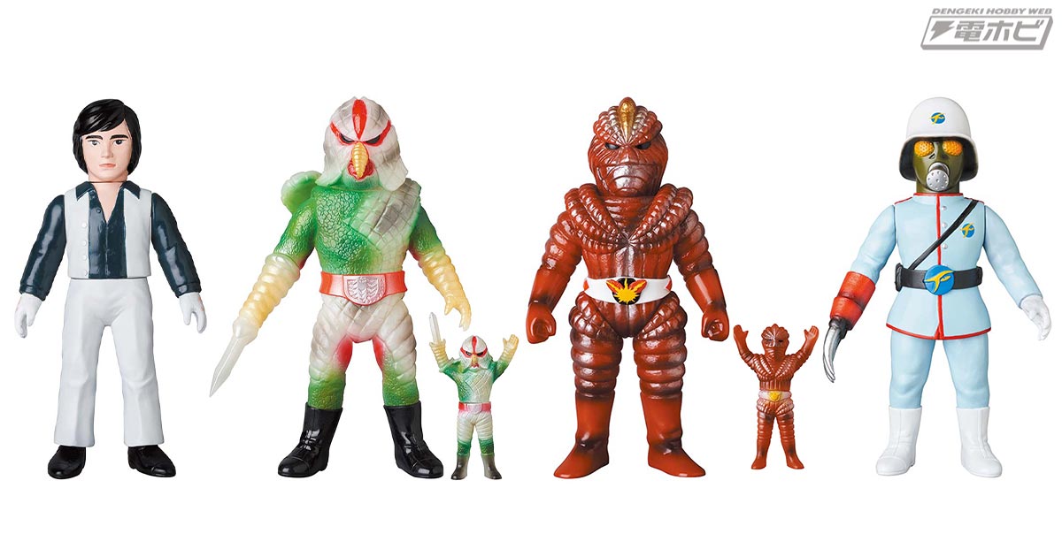 東映レトロソフビコレクション新作は『仮面ライダーV3』から「風見志郎