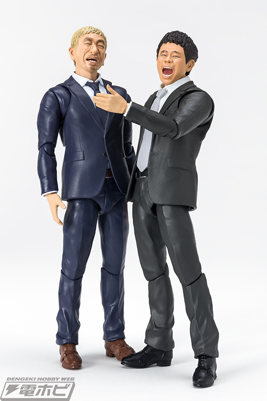 頭部や上半身は新規造形！浜田雅功さん、松本人志さんが「ダウンタウン