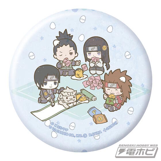 NARUTO -ナルト-』とサンリオキャラクターズがコラボしたホログラム