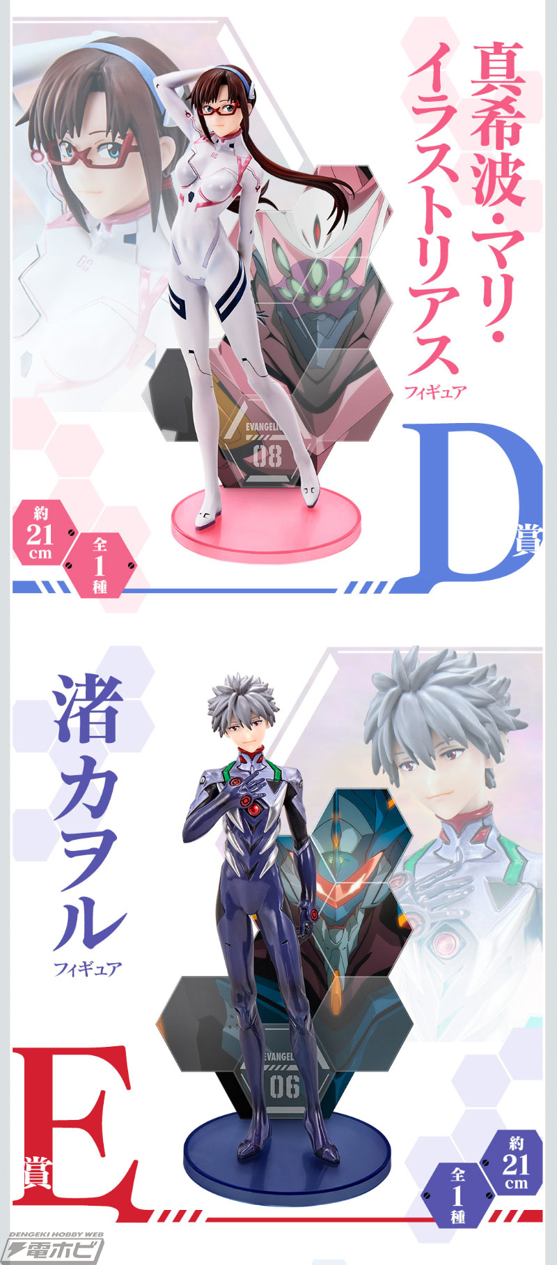 一番くじ エヴァンゲリオン ～エヴァパイロット、集結！～」の全