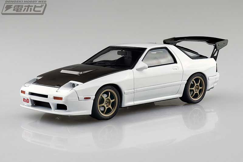 頭文字D』アオシマの「プリペイントモデル」シリーズに、高橋涼介の