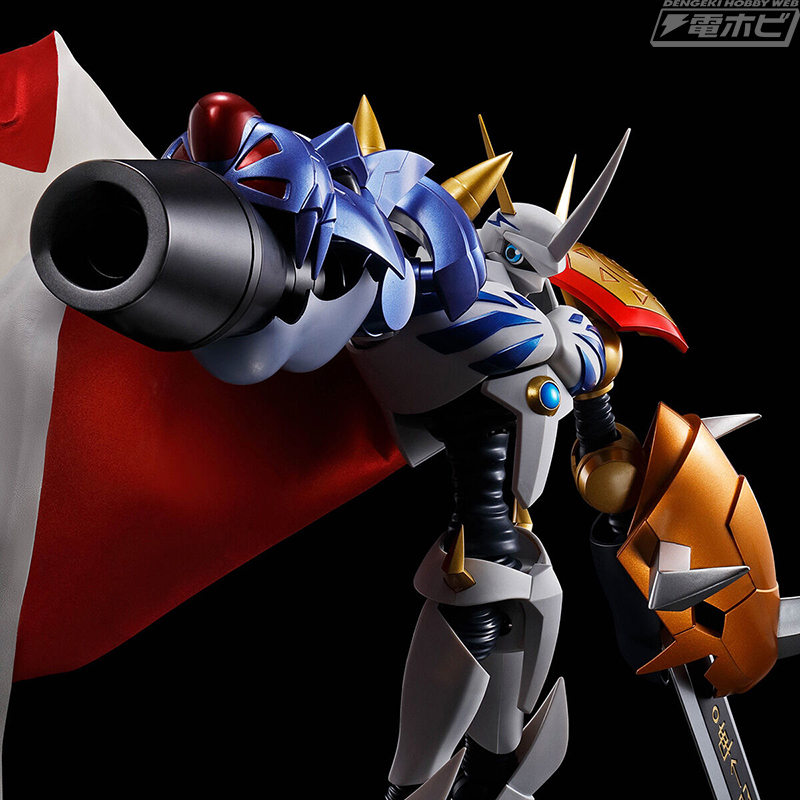 デジモン』オメガモンが全高約400ミリのビッグサイズでDYNACTION