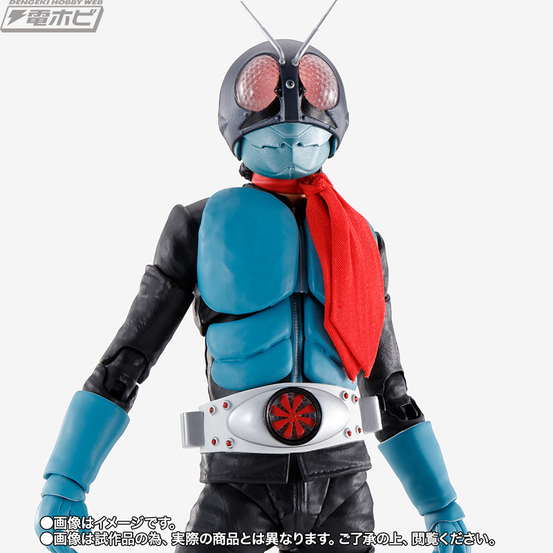 仮面ライダー』仮面ライダー旧1号がS.H.Figuarts（真骨彫製法