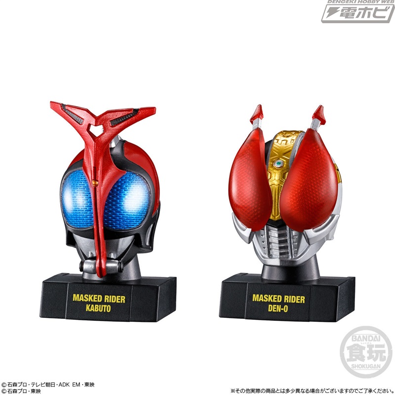 食玩「仮面ライダーマスクヒストリー」第2弾が9月26日発売！ライブや